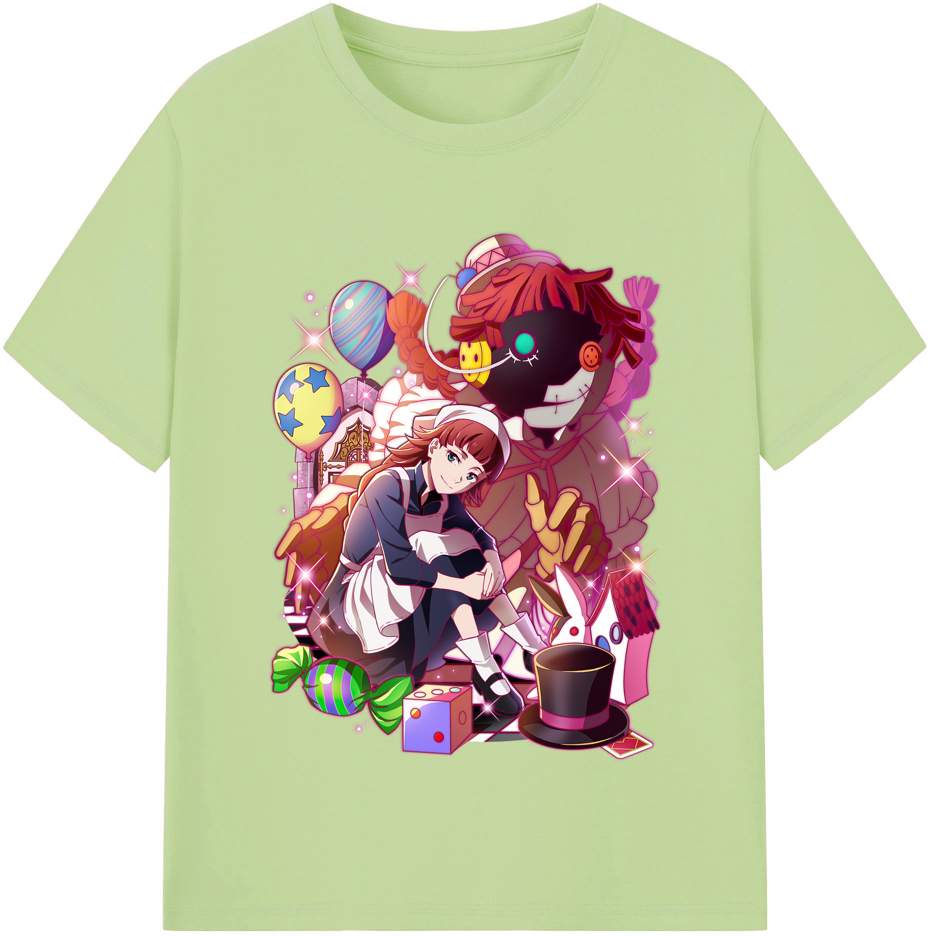 （画像用） 文豪ストレイドッグス Bungo Stray Dogs 綿100％半袖Tシャツ（フロントプリント）